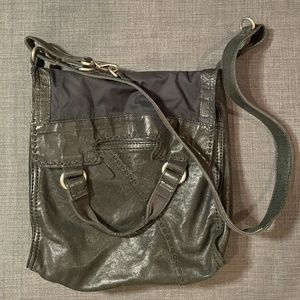 LUCKY BRAND black leather shoulder bag